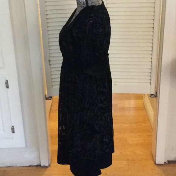 AGB Kimono dress velvet, tie back and lining 8 - Picture 6 of 13
